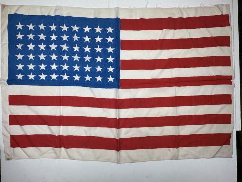 WW2 USA FLAG 54 stars 1945 end war Europe liberation world war wwii