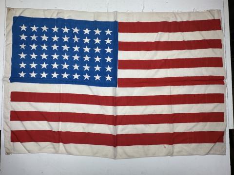 WW2 USA FLAG 54 stars 1945 end war Europe liberation world war wwii