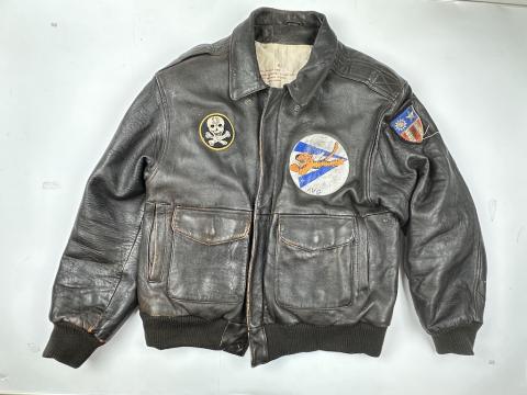 BLOOD CHIT CBI PATCH SKULL FELIX THE CAT USA leather jacket Flying Tigers AVG original PEARL HARBOR