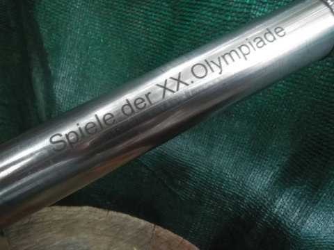 1972 Olympic Games Munich Official Relay Torch German Germany by Krupp