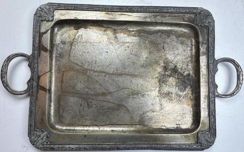ADOLF HITLER BERGHOF NEST HOUSE silverware AH monogram original for sale ADOLF HITLER BERGHOF NEST HOUSE silverware AH monogram original for sale