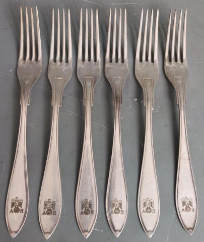 ADOLF HITLER silverware BERGHOF AH monogram original for sale