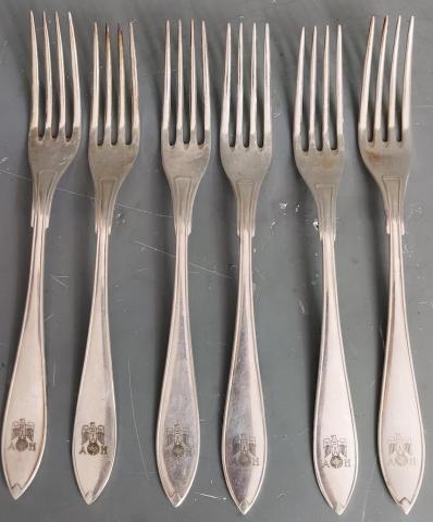 ADOLF HITLER silverware BERGHOF AH monogram original for sale