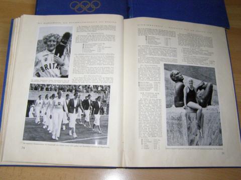 1932 1936 WW2 GERMAN NAZI OLYMPICS CIGARETTE BOOKS COMPLETE BERLIN SS ADOLF HITLER NSDAP