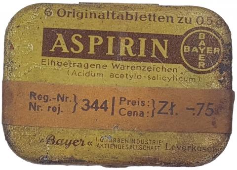 Concentration Camp AUSCHWITZ III Monowitz IG Farben Industries BAYER aspirin case wartime