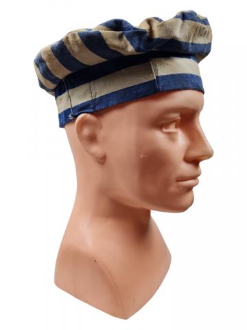 Concentration camp Auschwitz survivor nmate cap hat uniform holocaust