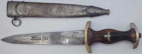 Early Model M33 1933 SA Dagger, By Aesculap Of Tuttingen combat dagger