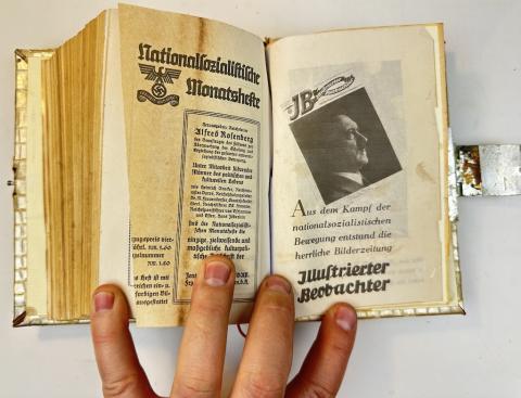 amber cover edition Adolf Hitler Mein Kampf book ah nsdap