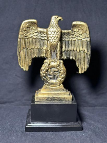 Third Reich early NSDAP desktop eagle  wwii germany war swastika croix gammee