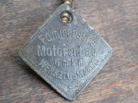 Holocaust FORCED LABOUR Aircraft JUNKERS fabrik inmate's ID JUNKERS POMMERISCHE WERKE STETTIN