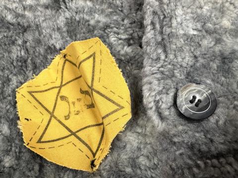 Holocaust Star of David JUDE ghetto KRAKOW jew jewish original etoile
