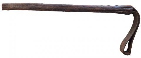 Leather truncheon used in concentration camp Barak from KAPO Holocaust