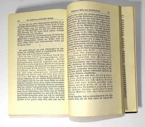 MEIN KAMPF MINT Unexpurgated edition book Adolf Hitler Third Reich Fuhrer 