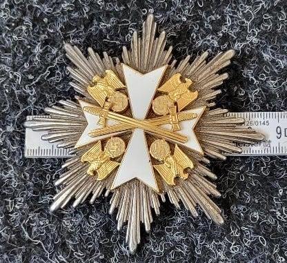 Order of Merit of the German Eagle badge award for foreign diplomates of the Third Reich