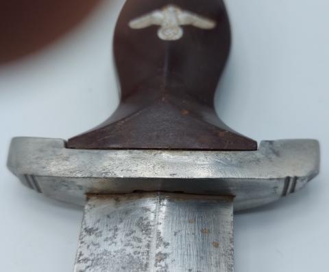Original Post WWII German Nazi SA Dagger by Bolte & Anschutz (B & A) - circa 1946