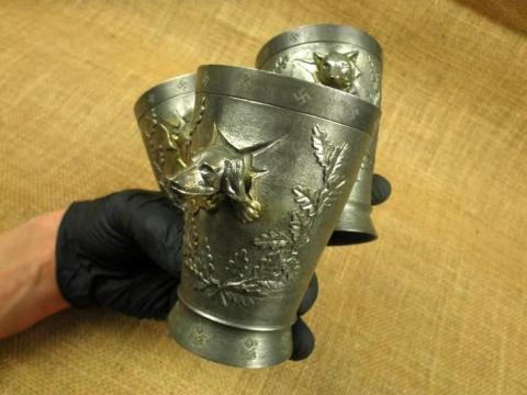 HERMANN GOERING CARINHALL HUNTING silverware original belongings personal