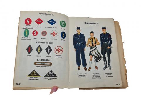 Organisationsbuch der NSDAP book 1937 4th edition WW2 German Third Reich