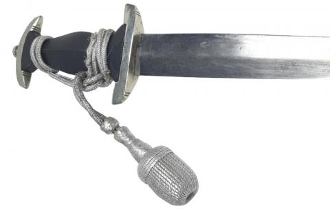 WAFFEN SS enlisted unmarked chained dagger portepee original for sale dealer