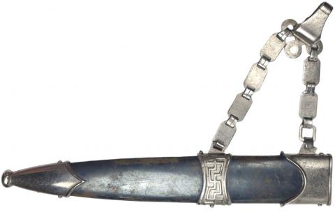 WAFFEN SS enlisted unmarked chained dagger portepee original for sale dealer