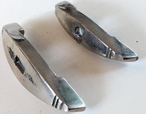 SA NSKK DAGGER hanger grip late war solidSA NSKK DAGGER hanger grip late war solid nickel crossguards set nut