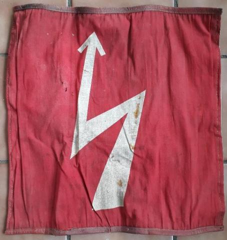 WW2 German Nazi Hitler Youth HJ Signal flag banner original