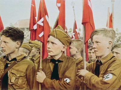 WW2 German Nazi Hitler Youth HJ Signal flag banner original