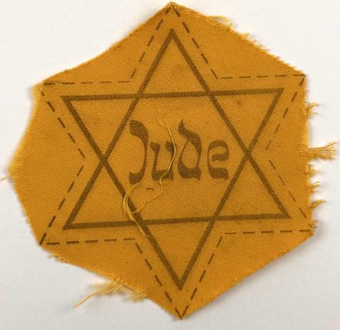 original Star of David JUDE Germany variation Ghettos Jew Jewish Holocaust