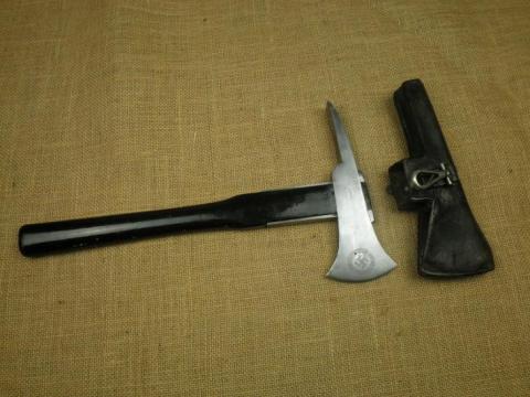 UNIQUE WW2 German Nazi fire FIREMAN dress axe for 15 years of services 