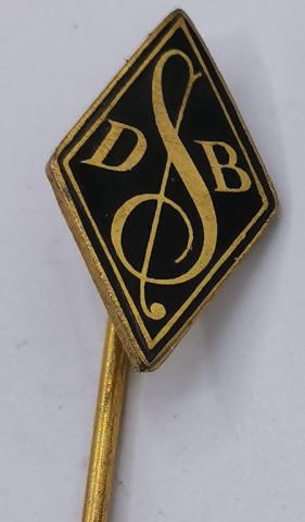 DEUTSCHER SÄNGER BUND 1930s Third Reich period stickpin pin