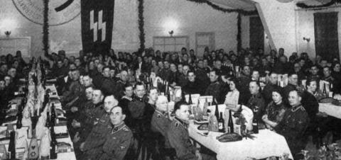 Waffen SS allach candle holder himmler dachau yule Julfest original