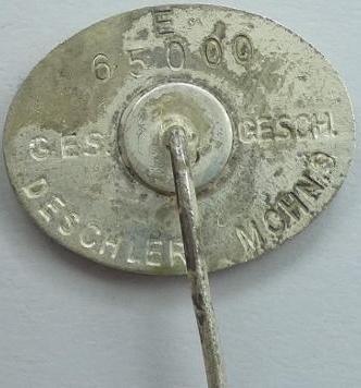 waffen ss membership stickpin stick pin original panzer totenkopf for sale