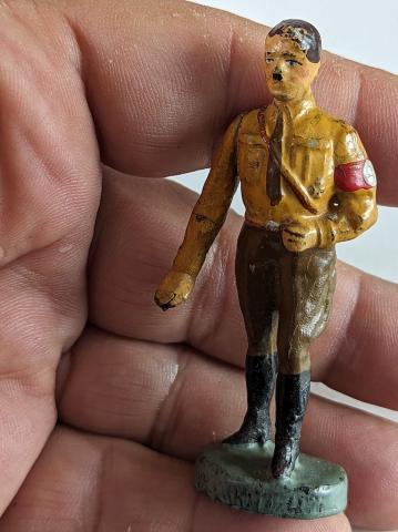 War time German toy ADOLF HITLER figurine Heil Hitler! Elastolin