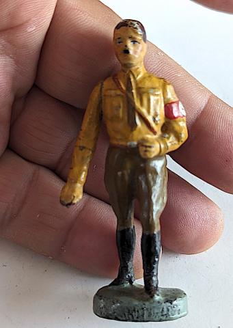 War time German toy ADOLF HITLER figurine Heil Hitler! Elastolin