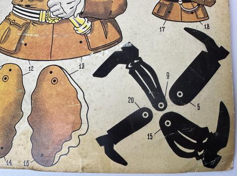 WW2 1940-45 Sprællemænd af Frederik Bramming Danish propaganda ORIGINAL RARE