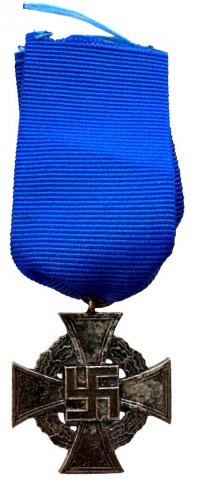 WW2 German Nazi 25 years of faithful services in the Wehrmacht medal award