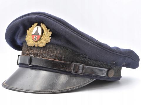 Ww2 German Nazi 3rd Reich ORIGINAL officer oakleaves visor cap Kyffhäuserbund