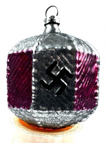 WW2 German Nazi 1930s third reich CHRISTMAS ORNAMENT SWASTIKA nazi german