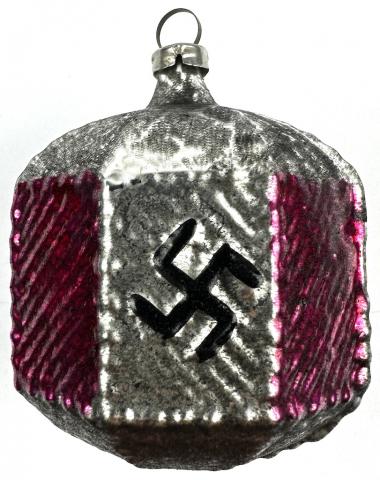 CHRISTMAS ORNAMENT SWASTIKA WW2 German Nazi 1930s third reich 