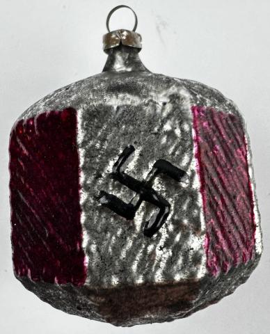 CHRISTMAS ORNAMENT SWASTIKA WW2 German Nazi 1930s third reich 