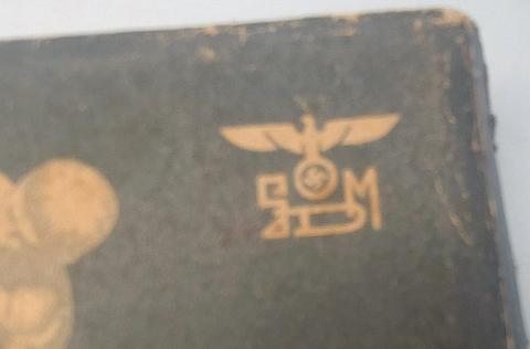 WW2 GERMAN NAZI early Third Reich 1936 Olympics Berlin sports photos (2) in original box with Swastika