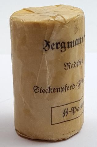 WW2 German Nazi field gear waffen SS shaving soap SS packung unopened