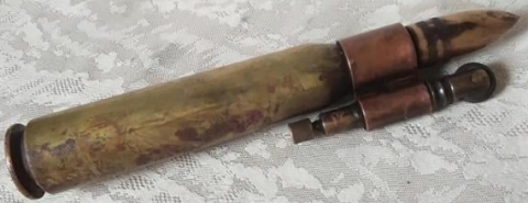 WW2 German Nazi Heer Kriegsmarine working bullet lighter field gear