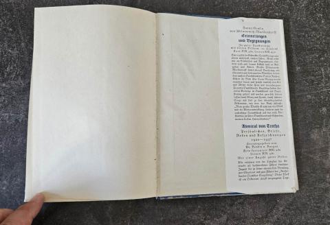 WW2 German Nazi HERMANN GOERING WIFE'S CARIN GORING BIOGRAPHY BOOK - CARINHALLWW2 German Nazi HERMANN GOERING WIFE'S CARIN GORING BIOGRAPHY BOOK - CARINHALL signed & stamped