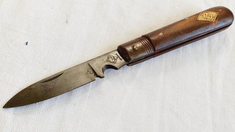 WW2 German Nazi Hitler Youth HJ pocket knife by PUMA Hitlerjugend