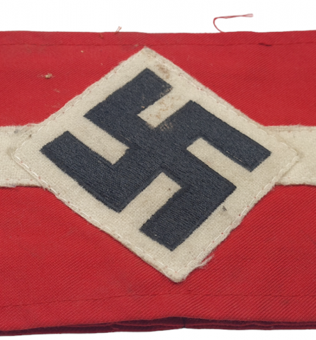 WW2 German Nazi Hitler Youth tunic armband HJ DJ Hitlerjugend