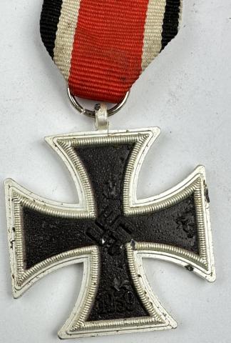 WW2 German Nazi IRON CROSS 2st class medal award Waffen SS Wehrmacht Luftwaffe Kriegsmarine NSDAP