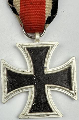 WW2 German Nazi IRON CROSS 2st class medal award Waffen SS Wehrmacht Luftwaffe Kriegsmarine NSDAP