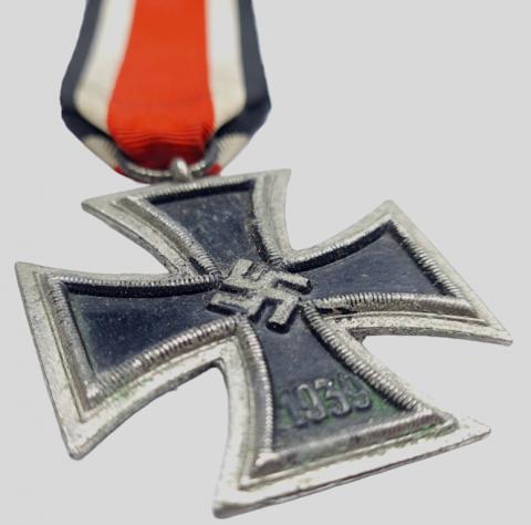 WW2 German Nazi Iron Cross Medal 2nd class award Waffen SS wehrmacht