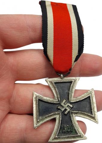 WW2 German Nazi Iron Cross Medal 2nd class award Waffen SS wehrmacht