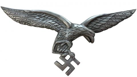 WW2 German Nazi Large Luftwaffe wall eagle plate